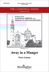 Away in a Manger SATB choral sheet music cover